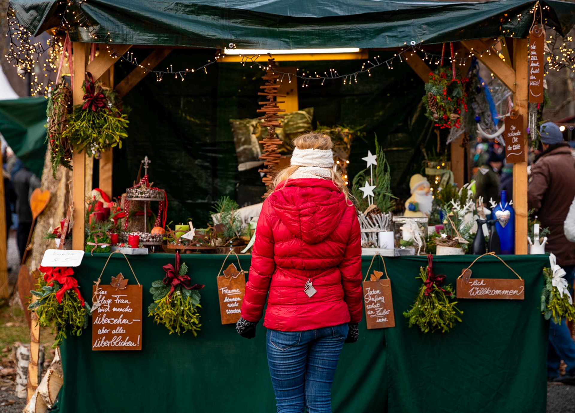 Marktstand Waldweihnacht