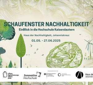 Ankündigung Neue Ausstellung "Schaufenster Nachhaltigkeit"
