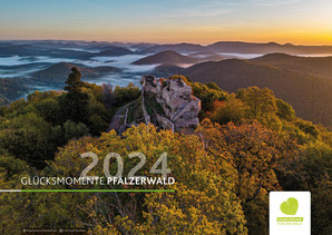 Titelseite Kalender Glücksmomente 2024
