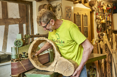 Ein neues Kunstwerk entsteht